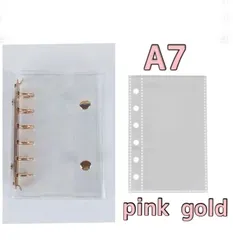 シール シール帳　A7　シール交換　平成　バインダー　6穴　　手帳　リフィル