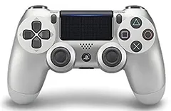 【中古】ワイヤレスコントローラー (DUALSHOCK 4) シルバー (CUH-ZCT2J15) 【メーカー生産終了】