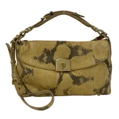 sergio rossi(セルジオロッシ) ハンドバッグ - イエロー×ダークグレー