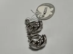 新品★7.5割引 ラインストーン イヤリング