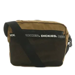ディッキーズ Dickies ショルダーバッグ ナイロン メッシュ ロゴ 茶色 ブラウン 黒 ブラック /XZ ■GY11