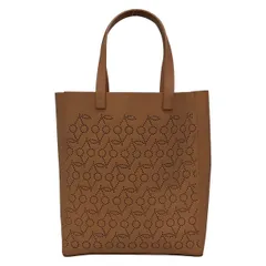 Bonpoint(ボンポワン) トートバッグ - キャラメル チェリー/パンチング レザー