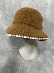 ugg Australia アグ オーストラリア ボア バケット ハット sizeL/茶 ◆■◎レディース