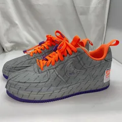 【中古】NIKE AIR FORCE 1 EXPERIMENTAL グレー×オレンジ サイズ27.0cm CZ1528-001[91]