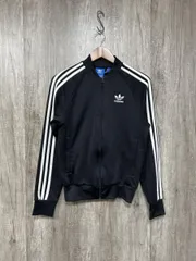 adidas originals アディダスオリジナルス ロゴ刺 トラック ジャケット sizeXS/黒 ■◇ レディース