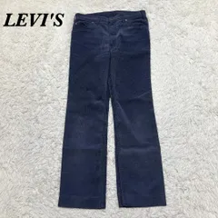 【美品】 LEVI'S コーデュロイパンツ 519 80s フランス製 ネイビ
