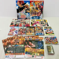 【映画特典まとめ】ONEPIECE ワンピース レッド スタンピード フィルムZ ゴールド パンフレット 漫画 ４/4巻 777巻 千巻 壱萬八拾九巻 104巻記念カバー ブックカバー クリアファイル トランプ チラシ