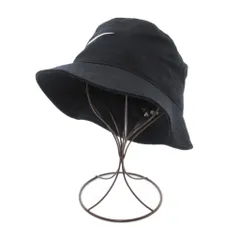 ナイキ NIKE APECKS SQ Swoosh Bucket Hat バケットハット バケハ 帽子 ロゴ 刺繍 黒 ブラック FB5382-010 /AEのサムネイル