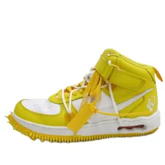 ナイキ NIKE × オフホワイト OFF-WHITE Air Force 1 Mid SP LTHR エアフォース1 スニーカー  R0500-101 28cm