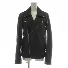 フリークスストア FREAKS STORE ゴートレザー ダブル ライダース ジャケット S 黒 ブラック 本革 171-1504 /PP ■GY01