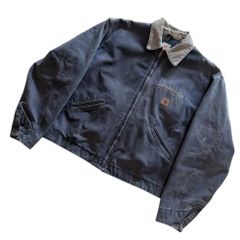 鬼アタリ! 90s carhartt サンタフェジャケット ブラック USA製 - メルカリ