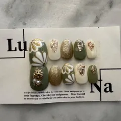 現品限り　卒業式ネイルチップ　成人式　結婚式　前撮りネイルチップ　ネイル