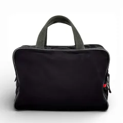 PRADA スポーツ ブラック ポリエステル ハンドバッグ