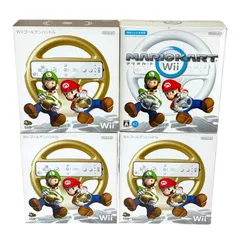 Wii ゴールデンハンドル マリオカートソフトセット 任天堂 動作確認済み