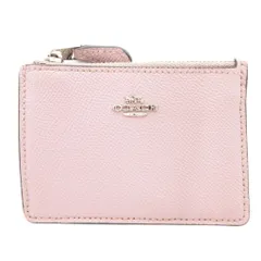 コーチ COACH 57841 ミニ スキニー IDケース MINI SKINNY ID CASE 小銭入れ コインケース ロゴ レザー ピンク /GV ■GY17