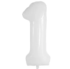 【在庫処分】しじヘリウム 大きい 男女兼用 飾り付け記念日パーティー装飾白1 カーニバル 誕生日 012345678910-1920-2930405060708090100 数字バルーン1白 ヘリウム風船 バルーンアルミ1 40インチ