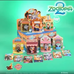 【即納】新品未開封 Hot Toys ホットトイズ COSBI コスビ ズートピア2 Zootopia 2 ジオラマコレクション ブラインドボックス 6体セット 新品未開封 フィギュア マスコット グッズ CBX304 ニック ジュディ