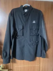 ナイキ ACG ドライフィット UV ディベステーション トレイル シャツ (ブラック XXL)