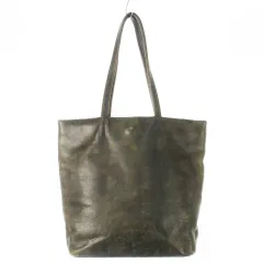 アニアリ aniary トートバッグ ハンドバッグ レザー 革 茶 ブラウン カーキ /CK17 ■GY01