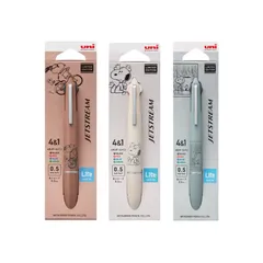 三菱鉛筆 限定 ジェットストリーム ライトタッチ 多機能ペン 4&1 0.5mm スヌーピーデザイン（Lite touch ink搭載）