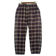 Supreme Cotton Cinch Pant Plaid XXL - メルカリ