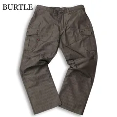 未使用★ BURTLE バートル 通年 ヘリンボーン テーパード ワーク カーゴ パンツ Sz.4L メンズ 大きいサイズ 特大 作業服