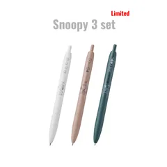 三菱鉛筆 限定 ジェットストリーム ライトタッチ シングル 0.5mm スヌーピー（Lite touch ink搭載）