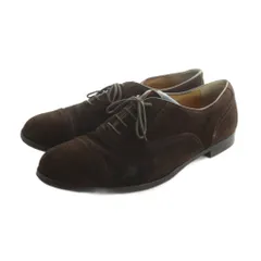 リーガル REGAL ビジネスシューズ 靴 スエード ロゴ 25.5cm 茶 ブラウン ■GY99 /MQ