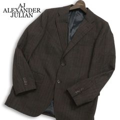 極美品/希少 AUSTIN REED エルボーパッチ ツイードジャケット 胡桃釦 