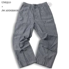 【新品 24SS】 UNIQLO × JW ANDERSON ユニクロ JWアンダーソン 春夏 リネン ブレンド イージー パンツ Sz.M メンズ 未使用