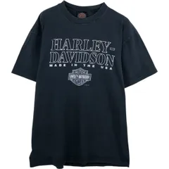 古着 90年代 ハーレーダビッドソン Harley-Davidson モーターサイクル バイクTシャツ USA製 メンズL相当 ヴィンテージ/eaa495456