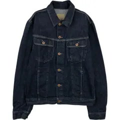 古着 濃紺 バナナリパブリック BANANA REPUBLIC heritage デニムジャケット Gジャン メンズM相当/eaa615067