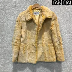 Casey Park ファー ジャケット GOLD ブラウン L