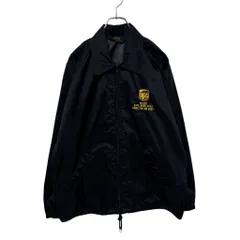 【Quality SPORTSWEAR】 UPS Corporate Logo Nylon Jacket 企業ロゴ刺繡 ナイロンジャケット S-4354