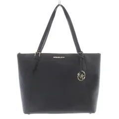 マイケルコース MICHAEL KORS トートバッグ ハンドバッグ レザー ロゴ 黒