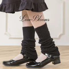 レッグウォーマー ルーズソックス 黒 ブラック レディース靴下 地雷系 コスプレ