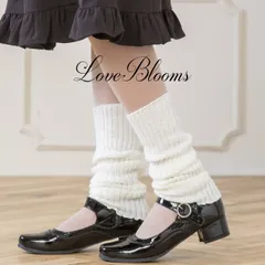 レッグウォーマー ルーズソックス 白 ホワイト レディース靴下 地雷系 コスプレ