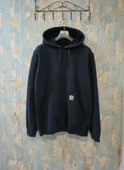 Carhartt カーハート 起毛 フードTシャツ ブラック S