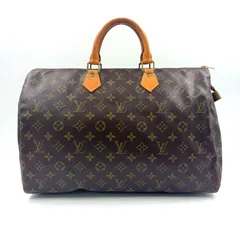 LOUIS VUITTON スピーディ40 モノグラム モノグラム PVC ブラウン ボストンバッグ ゴールド M41106