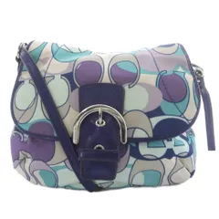 コーチ COACH シグネチャー ソーホー デイジー スカーフプリント クロスボディ ショルダー バッグ ワンショルダー 斜め掛け マルチカラー /YO9 ■GY42