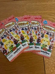amiiboカード 第4弾パック　未開封5セット