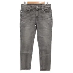 アッパーハイツ upper hights THE STELLA デニムパンツ ジーンズ スキニー ジップアップ ストレッチ 25 グレー /GV ■GY40