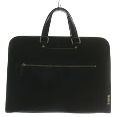 ポールスミス PAUL SMITH ビジネスバッグ ブリーフケース ナイロン レザー ストライプ 黒 ブラック /XZ ■GY11