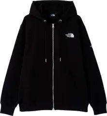 ザ・ノース・フェイス THE NORTH FACE アウトドア スクエアロゴフルジップ メンズ レディース パーカー フーディ 長袖トップス 速乾 ストレッチ性 静電気防止 キャンプ 普段着 レジャー お出かけ  NT12335 K ブラック