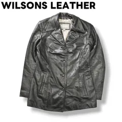 古着 ウィルソンレザー WILSONS　LEATHER レザージャケット S♪