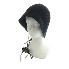 ENTWURFEIN EE06-335-09 FILLIP.L BLACK FREE タグ付き バケットハット ニット帽 帽子 ワンサイズ 黒 ブラック ■GY55 /MQ