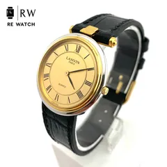 【中古】LANVIN FRANCE クォーツ腕時計 ゴールド/ブラックのサムネイル
