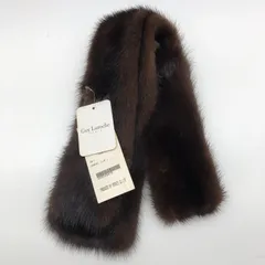 Guy Laroche ミンクマフラー ブラウン タグ付き ギラロッシュ SGKY26-0636のサムネイル