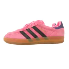 アディダスオリジナルス adidas originals Gazelle Indoor スニーカー 23cm シューズ ローカット ピンク /AE ■GY19