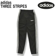 【定番】 アディダス adidas スリー ストライプス トラックパンツ M ブラック スポーツ ウェア メンズ